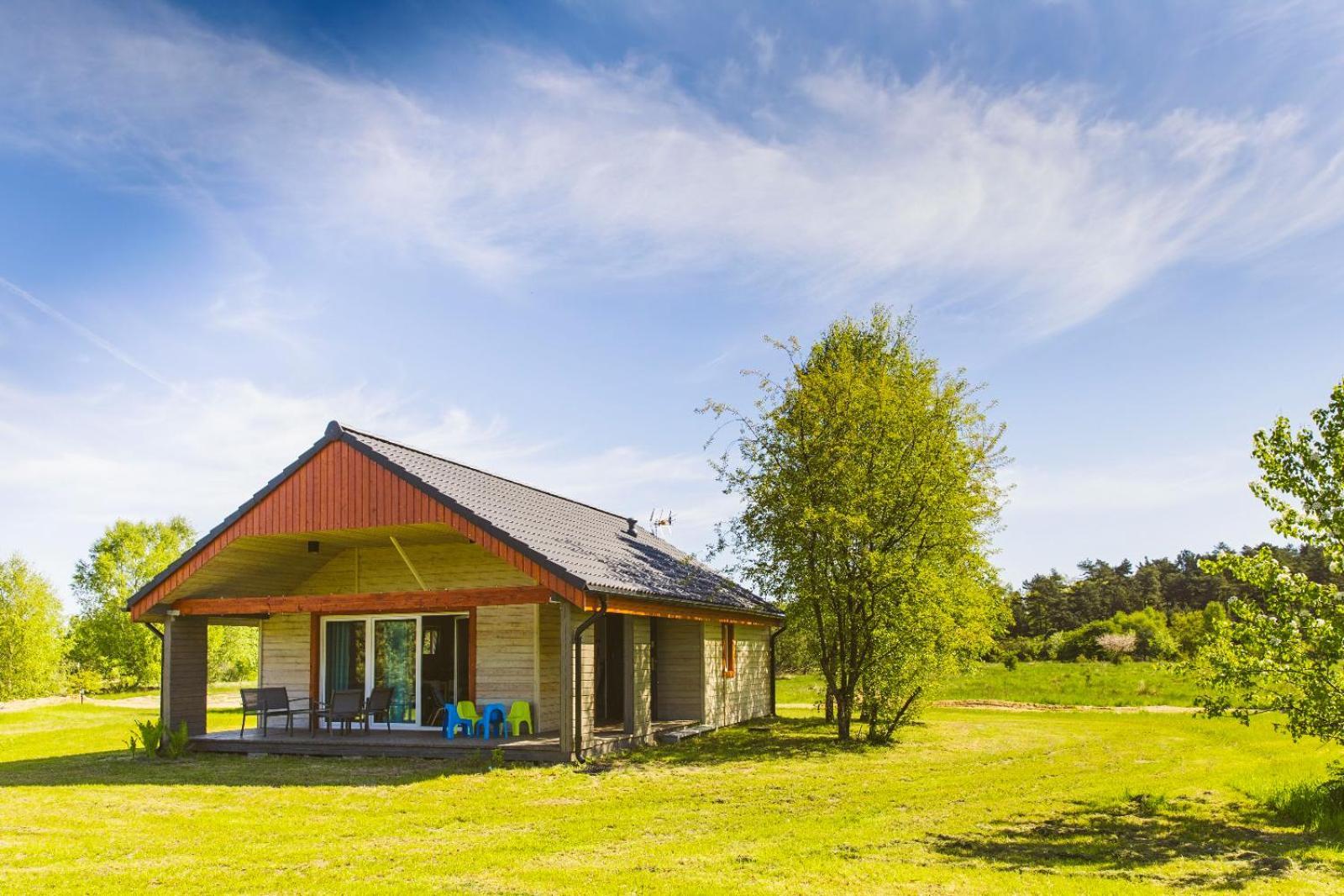 Surf Domki Habenda Z Sauna Ogrodowa Sarbsk Exterior foto