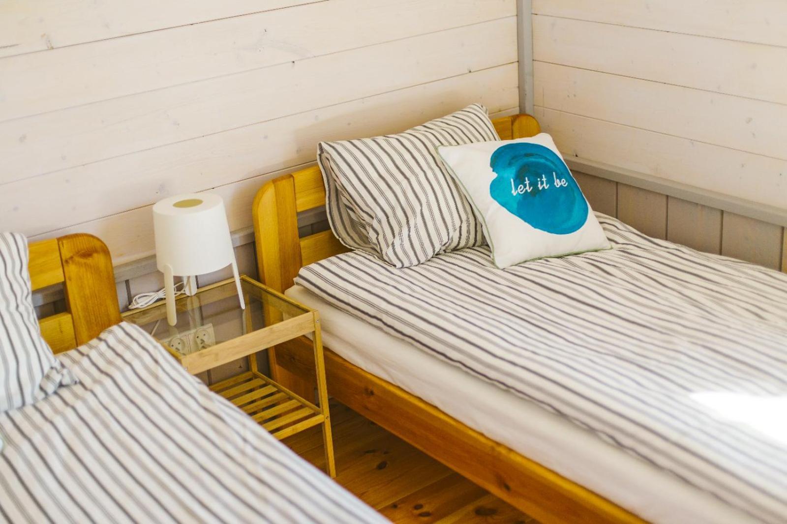 Surf Domki Habenda Z Sauna Ogrodowa Sarbsk Exterior foto