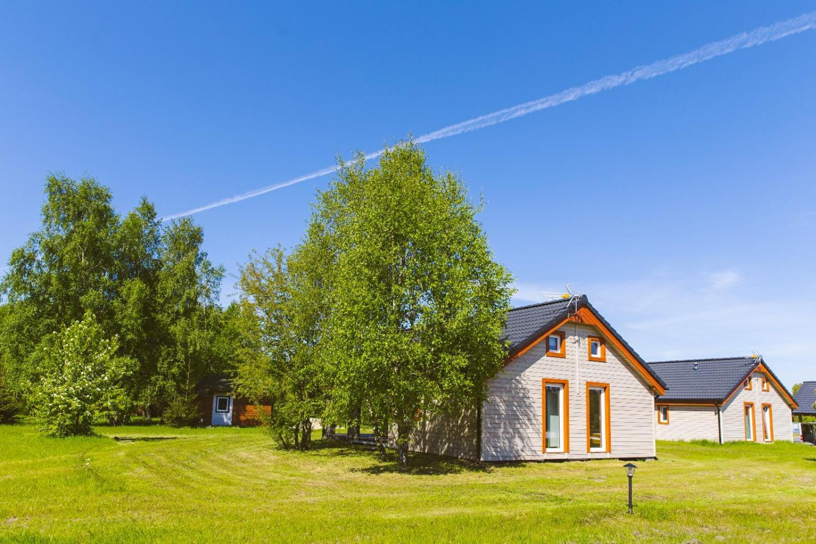 Surf Domki Habenda Z Sauna Ogrodowa Sarbsk Exterior foto
