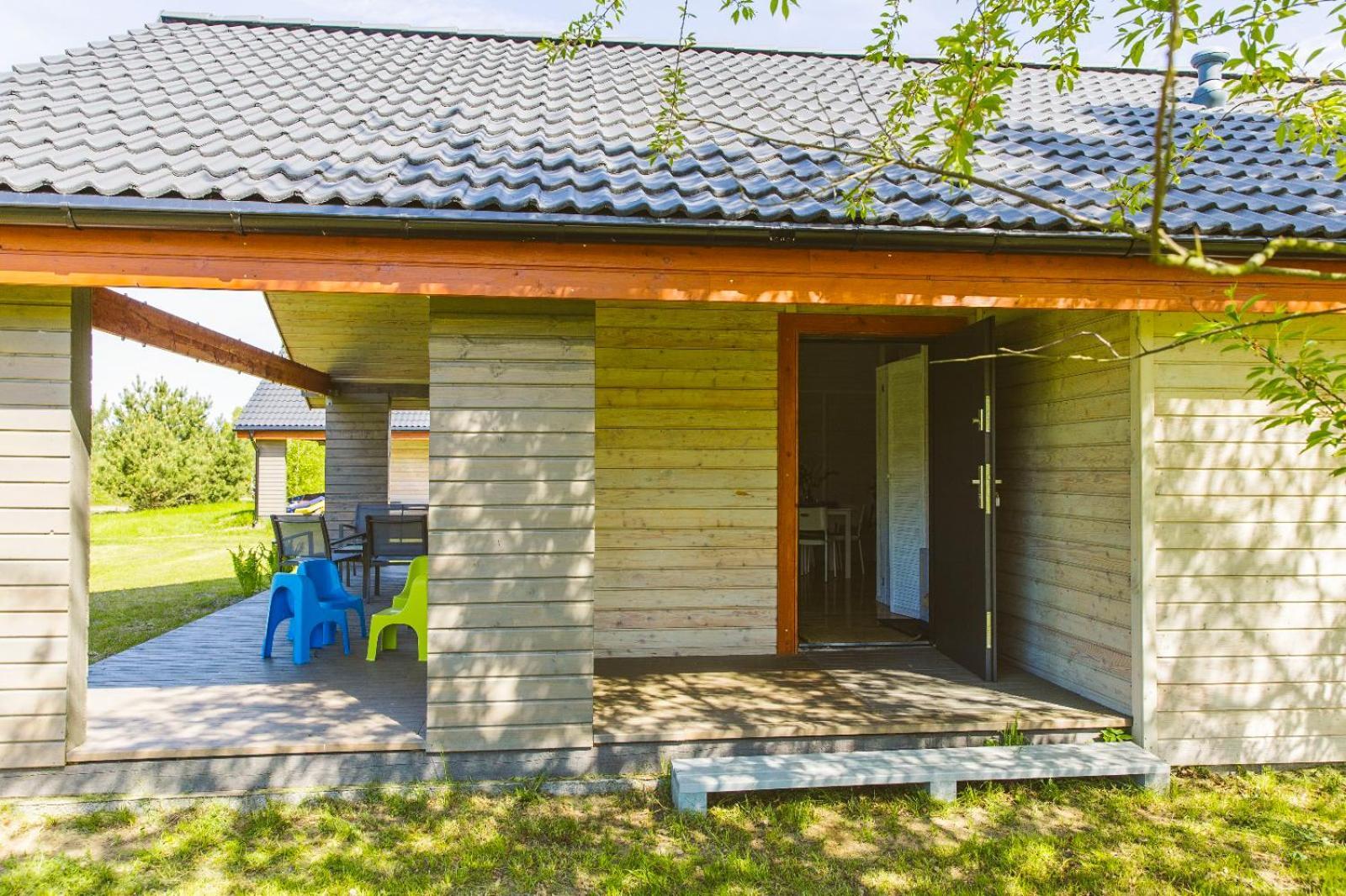 Surf Domki Habenda Z Sauna Ogrodowa Sarbsk Exterior foto