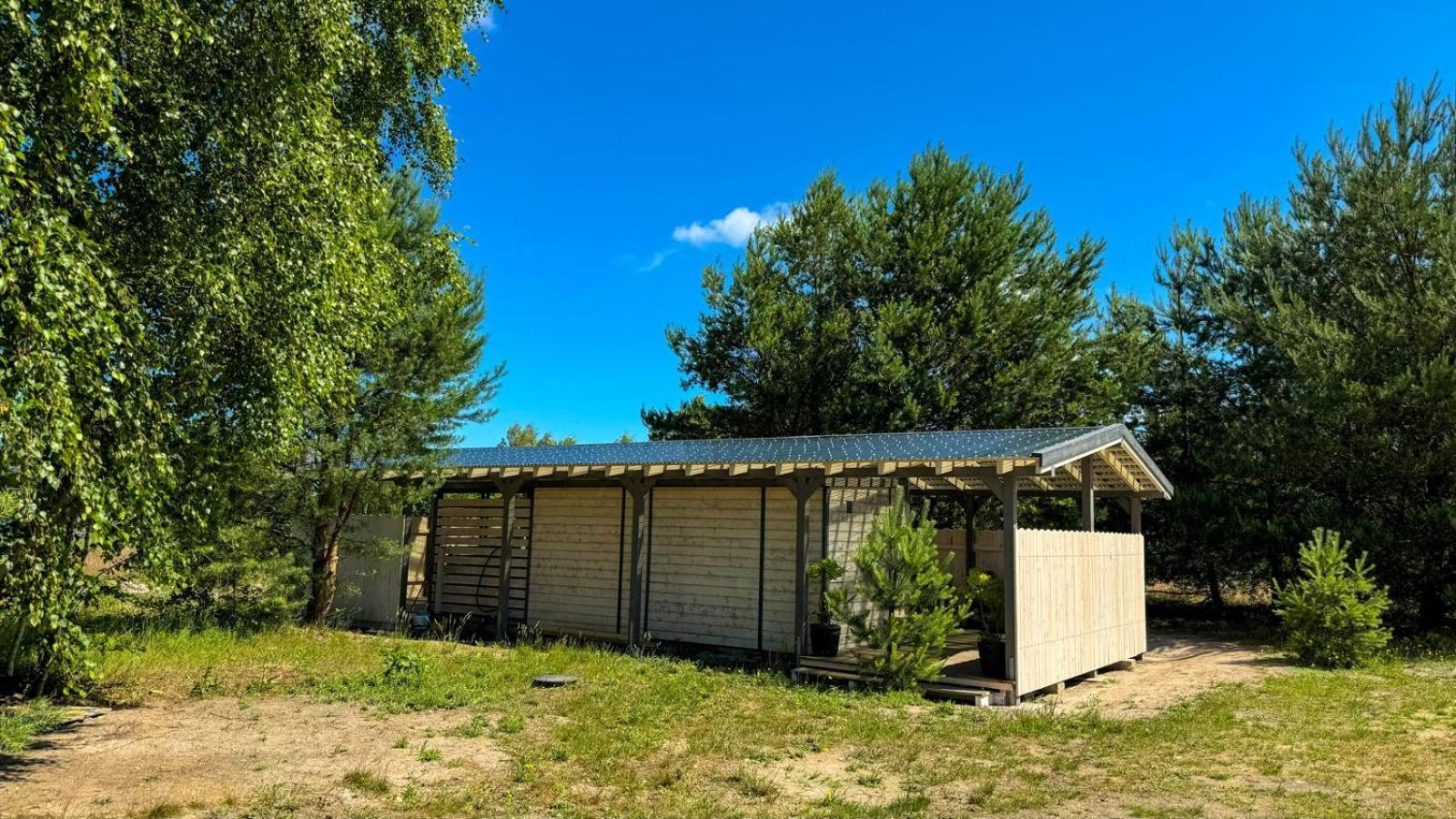 Surf Domki Habenda Z Sauna Ogrodowa Sarbsk Exterior foto