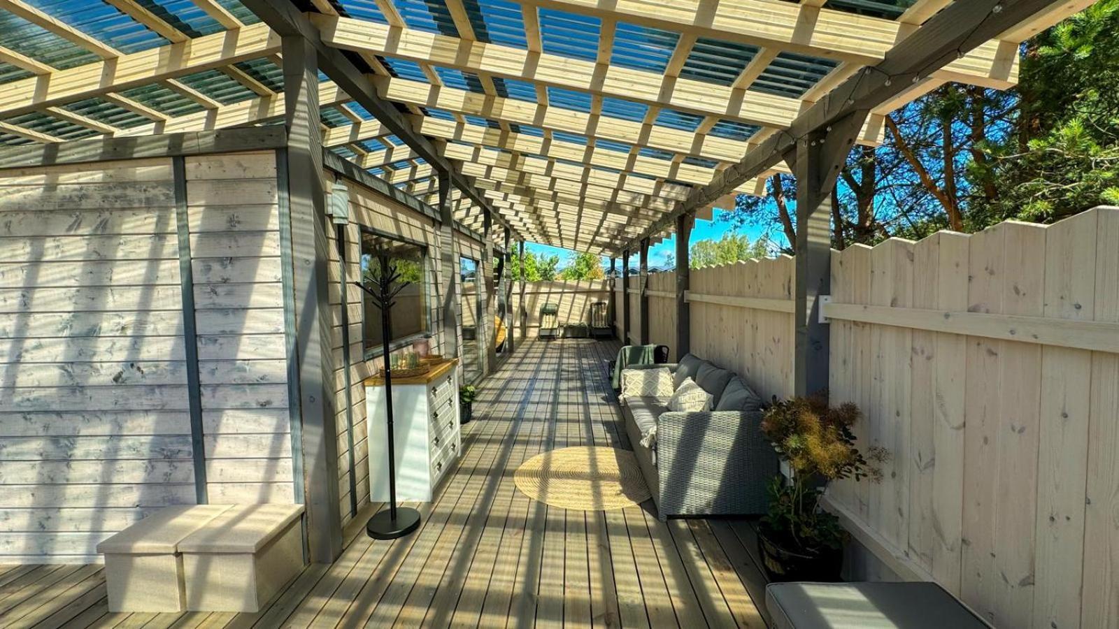 Surf Domki Habenda Z Sauna Ogrodowa Sarbsk Exterior foto